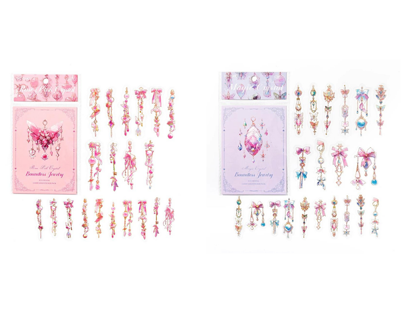 20 Pieces, Cute Stickers, Suncatcher Stickers, Crystal Jewelry Stickers, Butterfly Suncatcher Stickers