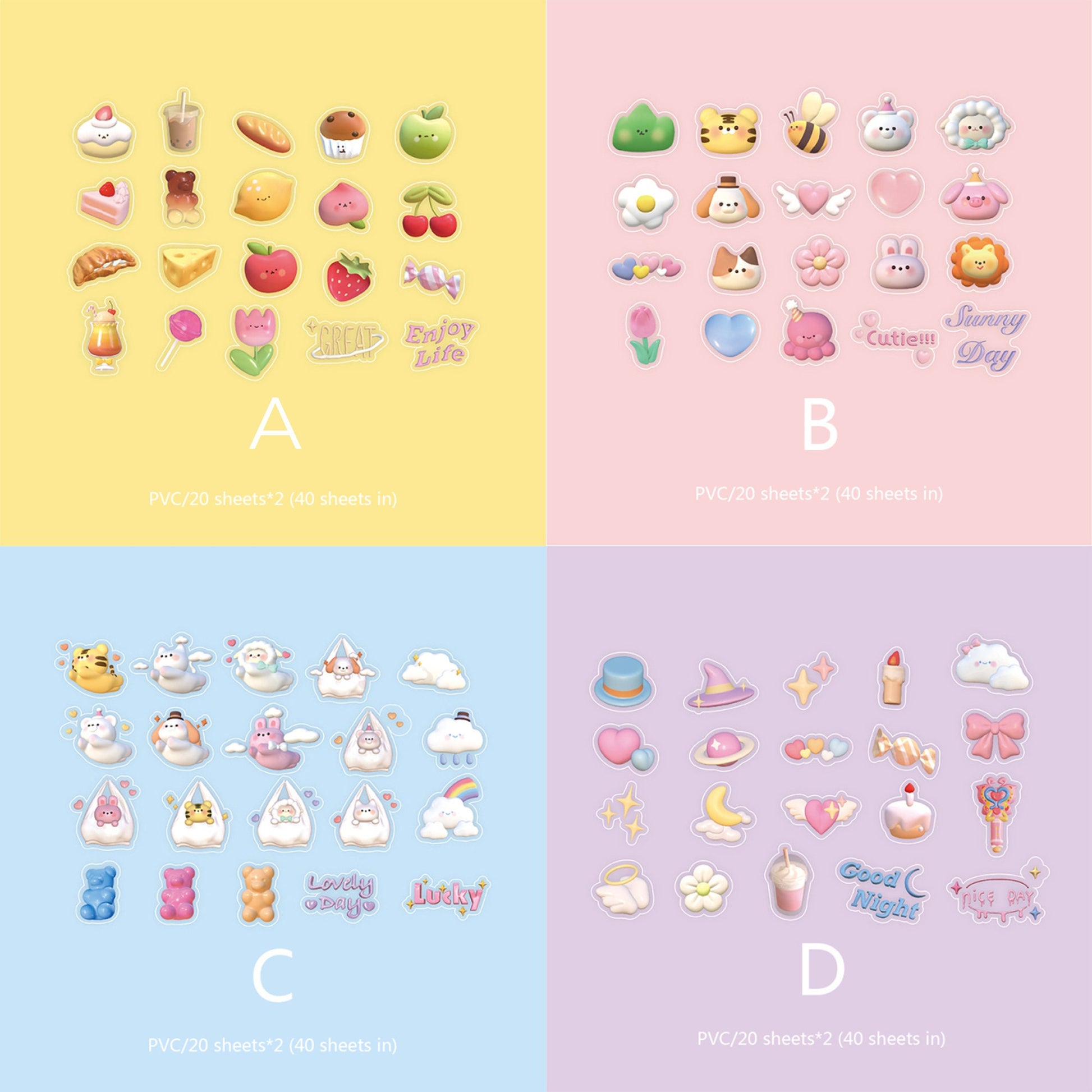 Kawaii Stickers, Cotton Candy World, Cute Stickers, Frosting
